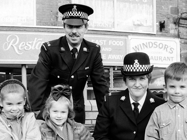 Are you pictured here with these Special Constables?