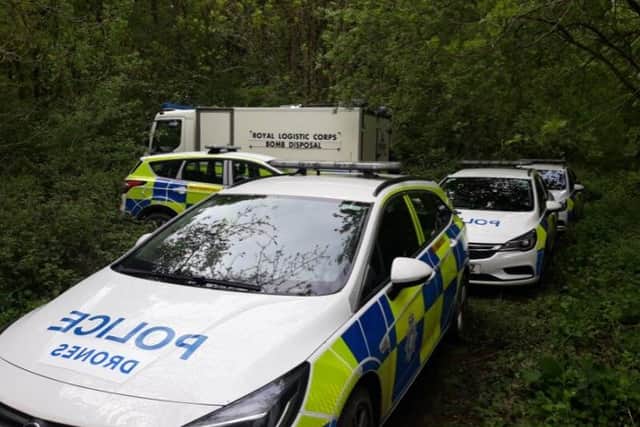Nottinghamshire Police placed a cordon at the scene.