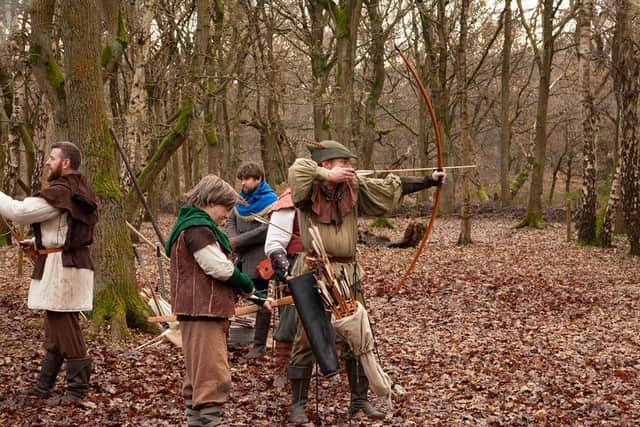 Have a go at Archery with the Sherwood Outlaws!