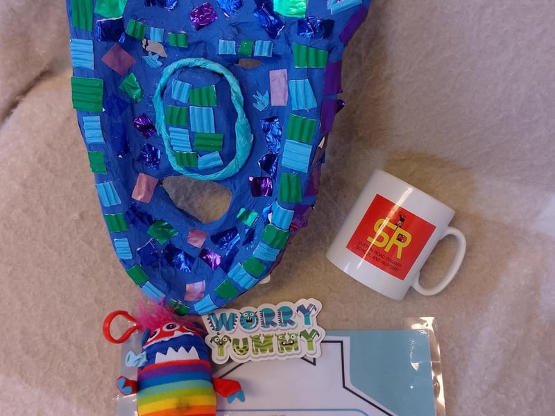 Sutton Road Primary pupils brought a worry monster, creative mask and more