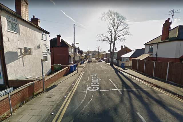 The car was stolen from Grange Avenue, Mansfield.