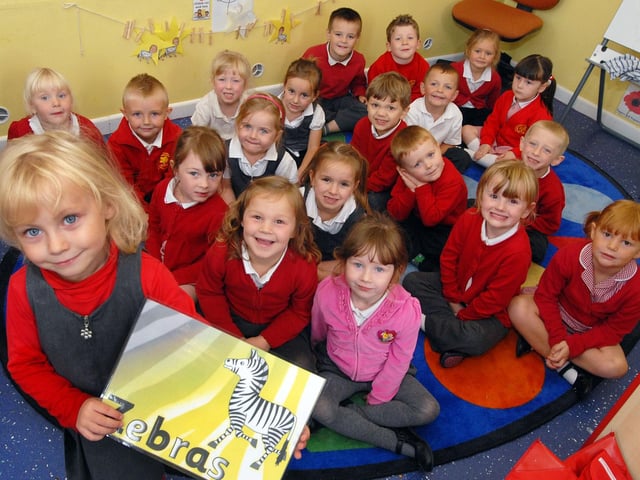 Morvern Park Primary School's Zebra group who are taught by Miss Makings.