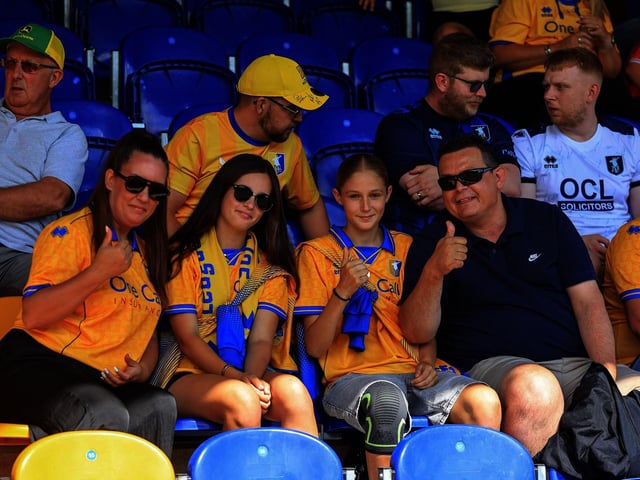 Mansfield Town got their League One season off to a perfect start at the One Call Stadium.