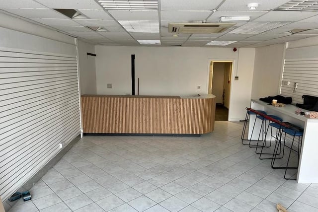 It has taken many weeks of work to convert the shop, which was formerly a mortgage and financial advice centre. The counter was hand-built at a workshop in Huthwaite.