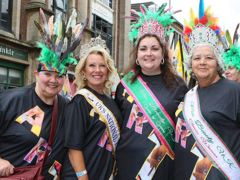 The carnival was attended by Mansfield beauty pageant winners.
