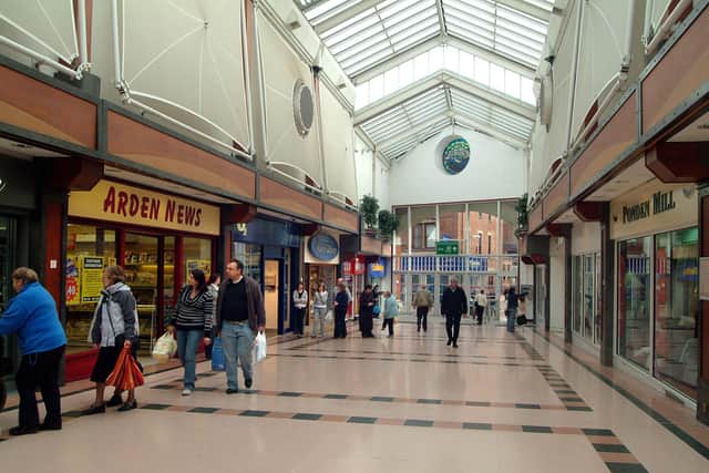Sutton town centre: Idlewells Shopping Centre.