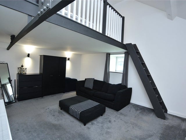 Another of the four bedrooms is this good sized room which includes a mezzanine level for extra space and an en-suite, making it ideal for teenagers.