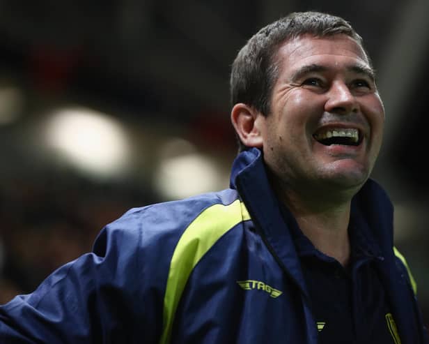 Nigel Clough.  (Photo by Michael Steele/Getty Images)