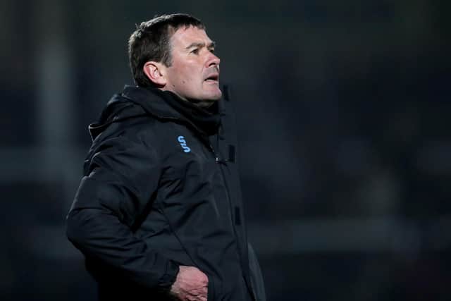 Mansfield Town boss Nigel Clough wants a win on Monday.