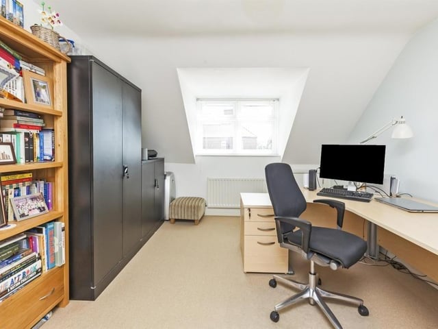 The fourth and final bedroom could easily be converted into an office or study.