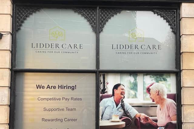 Lidder Care window.
