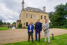 First look around the complete transformation of Grade-II listed 18th Century Cuckney House on the Welbeck Estate. Nigel Porter property and rural estates director, Ian Goodwin chief exec Welbeck estates company and Ross Owen hospitality manager.