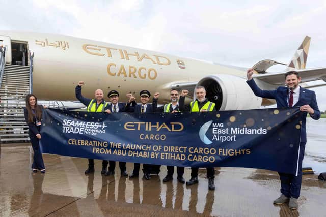 Etihad Cargo is one of seven new cargo airlines that started operating via EMA this year as its cargo operation grows
