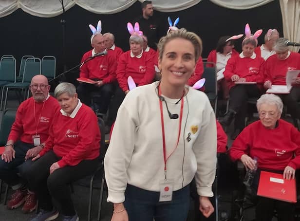 Vicky McClure paid a visit to the Mansfield area