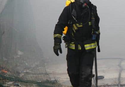 A firefighter