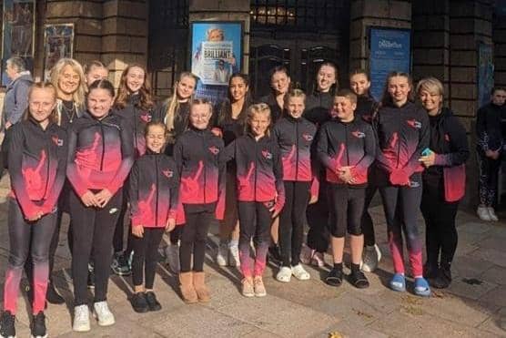 Pupils from the Christine March School of Dance in Kirkby got the chance to dance at the Shaftesbury Theatre in London