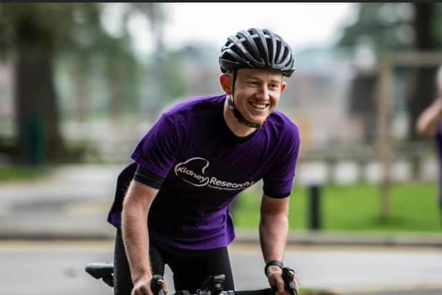 Jack Denby on his cycling challenge