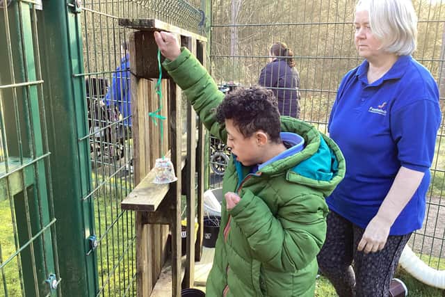 The children also made bird food cakes as part of the activity to help attract birds to the area. Photo: Submitted