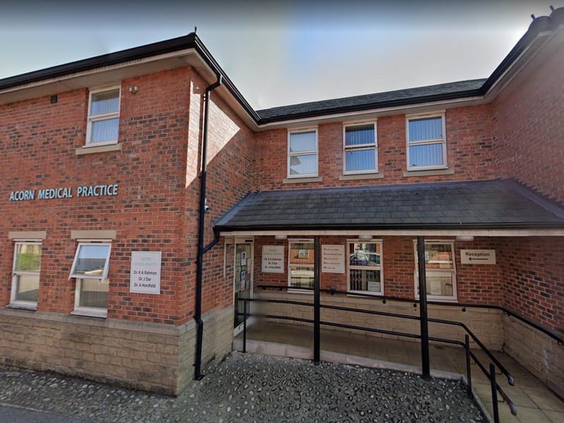 Acorn Medical Practice, 1-13 Wood Street, Mansfield, has received a 'good' rating by the CQC. It has a 77/100 score on Health Say.