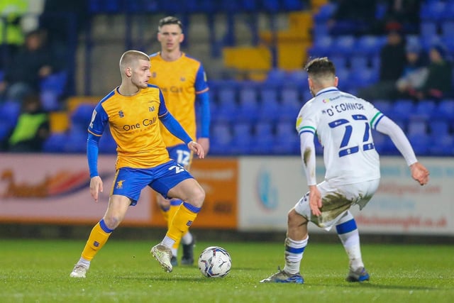 With George Maris and Ollie Clarke not 100 per cent, George Lapslie possibly suspended and Kieran Wallace withdrawn for Stirk on Tuesday, it would be no surprise to see the Birmingham City youngster back in Saturday's starting XI.