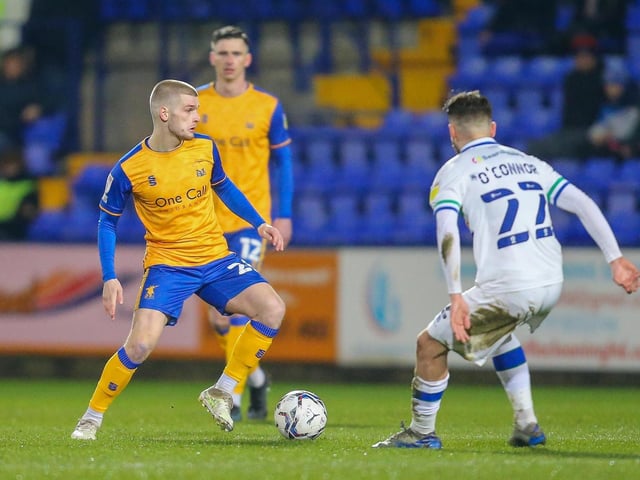 With George Maris and Ollie Clarke not 100 per cent, George Lapslie possibly suspended and Kieran Wallace withdrawn for Stirk on Tuesday, it would be no surprise to see the Birmingham City youngster back in Saturday's starting XI.