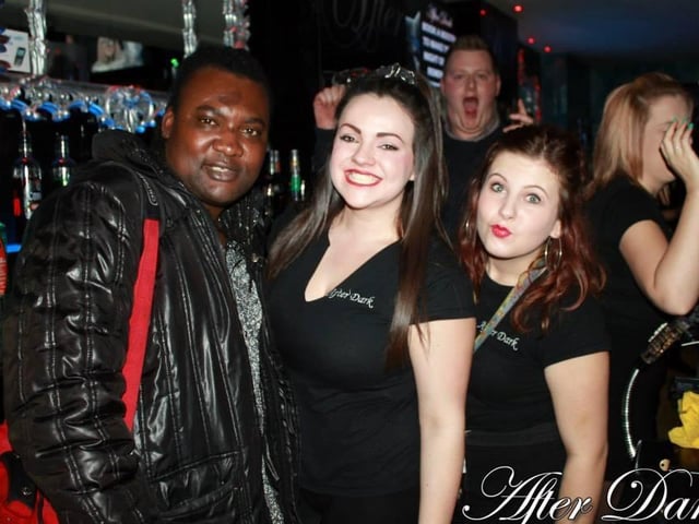 The staff had smiles on their faces