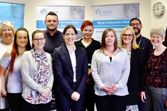 Ben Bradley MP has previously shown support for local domestic abuse charity Nidas.