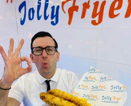 The countdown has begun to...Theo Tsiolas at The Jolly Fryer in Kirkby is bringing back the one foot pigs in blanket from November 28.