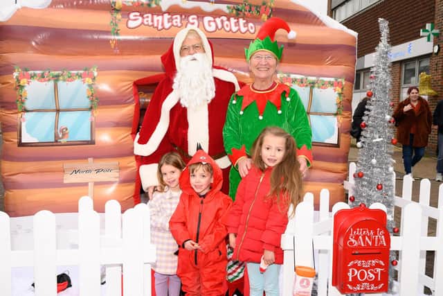 Santa Claus is coming to Sutton town centre.