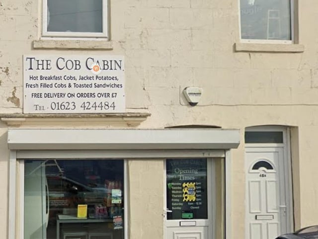 The Cob Cabin on Victoria Street, Mansfield, has a 4.5 out of five rating, based on 154 reviews. One review said: "Can’t go wrong, nice breakfast, decent staff delivered on time will order again."
