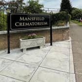 The entrance to Mansfield Crematorium on Derby Road. (Photo by: Local Democracy Reporting Service)