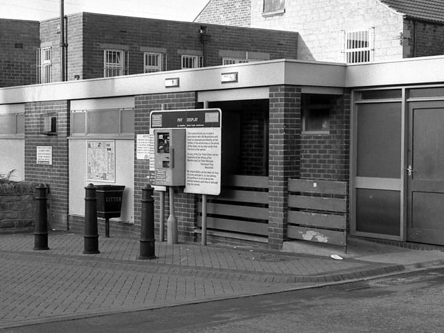 Clumber Street toilets in the eighties.