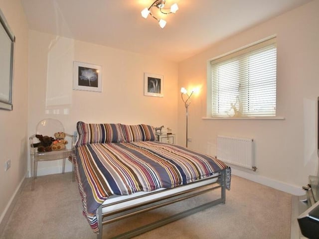Here is the third double bedroom on the first floor, which overlooks the front of the Kirkby house.