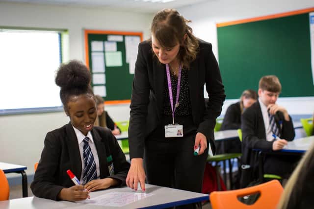 The Ofsted report praised the quality of teaching and lessons at Ashfield School.
