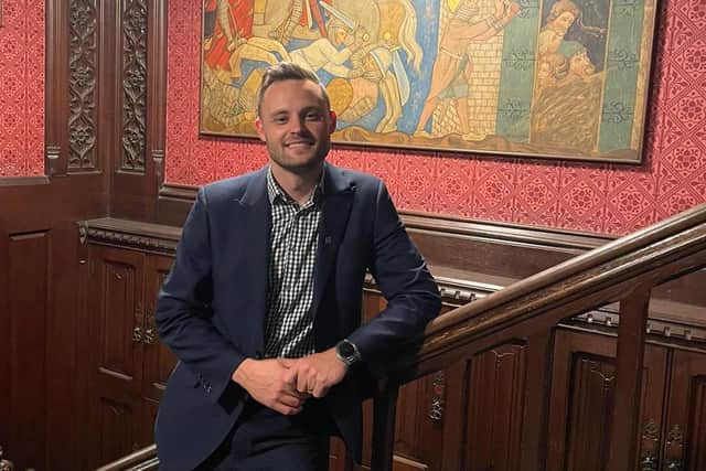 Coun Ben Bradley, Mansfield MP and Nottinghamshire Council leader, in Westminster.