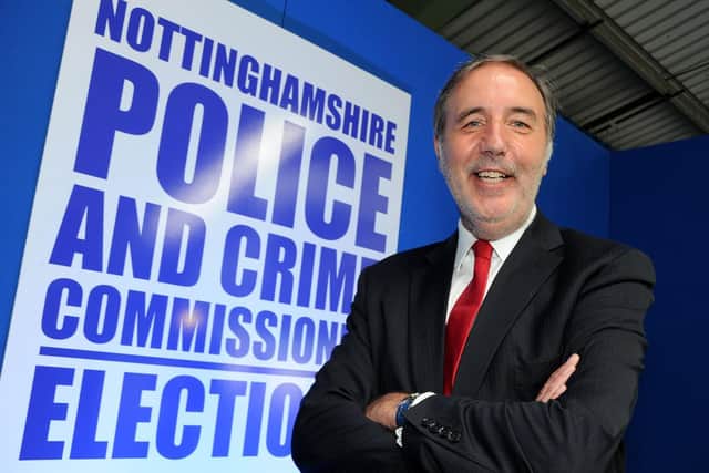 Nottinghamshire Police and Crime Commissioner Paddy Tipping