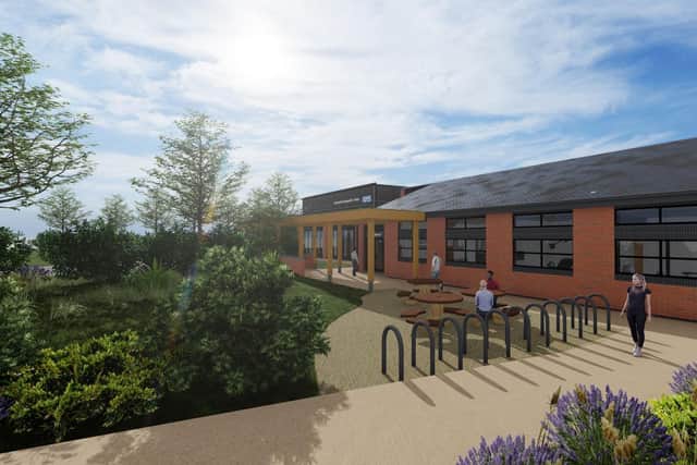 Revised plans have been approved for a scaled down Mansfield NHS testing centre