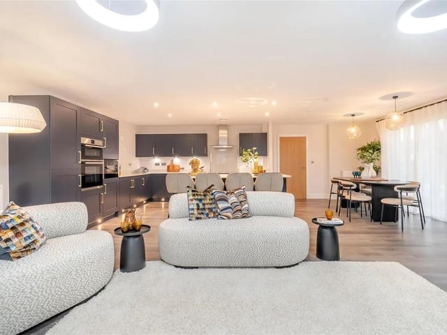 The three storey, detached family home offers around 3,000 square feet of living space