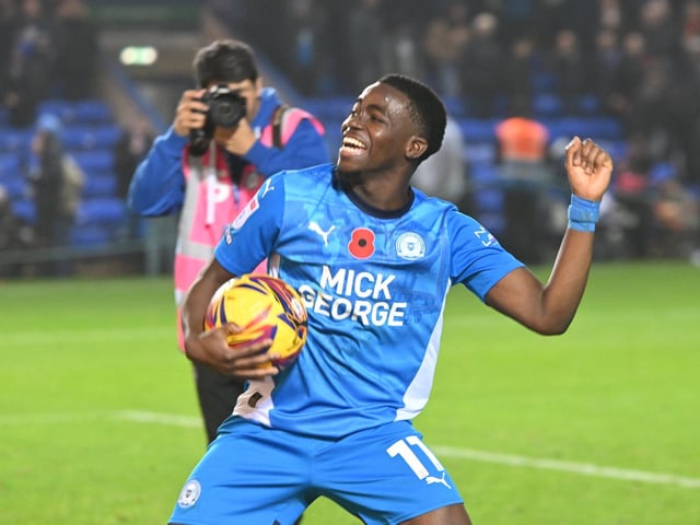 Position: Right winger Club: Peterborough United