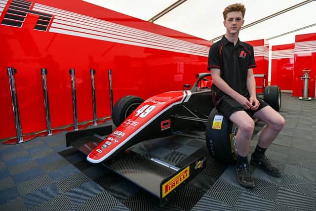 Racer Hugh Hobson is the latest Hillspeed recruit.