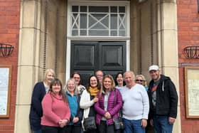 Liz Phillips of Lifespring Church met with councillors, church members, and Save Warsop Town Hall members like Ken Bonsall to discuss the future of the building after the asset transfer.