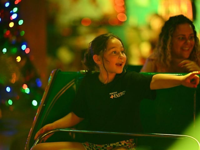 Santa's Sleigh Ride at Sundown Adventureland