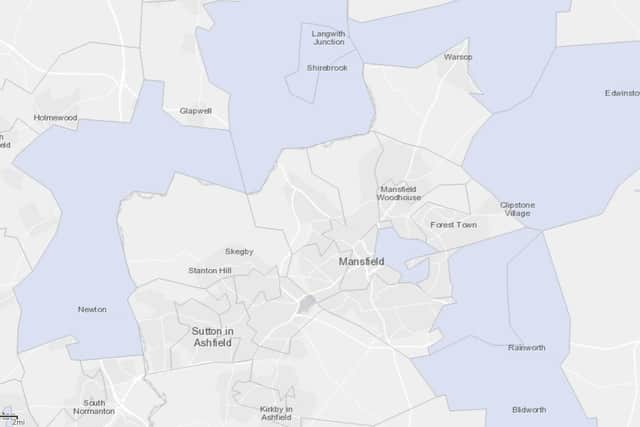 Data shows the areas in the town and surrounding places that have the highest number of new Covid-19 cases.
