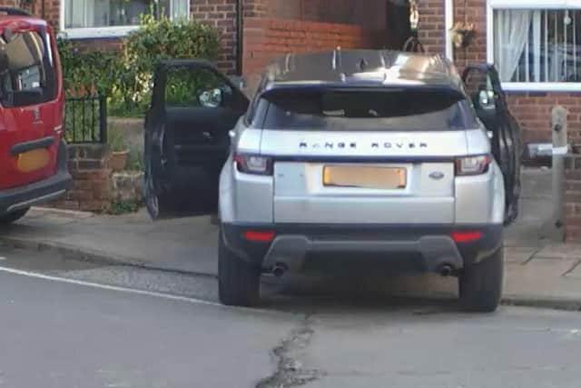 Two men were arrested after officers pursued a car in Mansfield.
