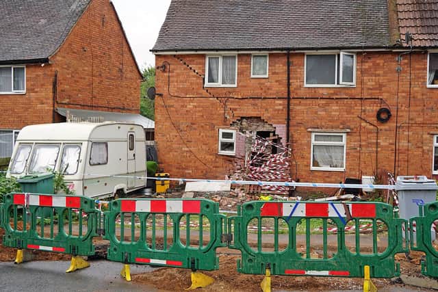 A car crashed into Tammy's house on South Avenue, Rainworth.