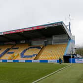 Mansfield Town v Accrington has been called off due to a waterlogged pitch. (Stock pic)