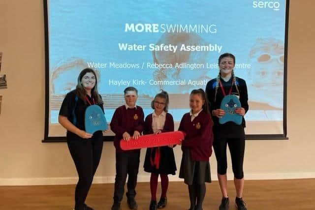 Water Safety Assembly at King Edward Primary School.