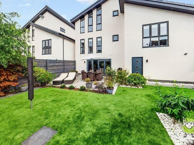 The back garden from a different angle. A space made for summer relaxation.