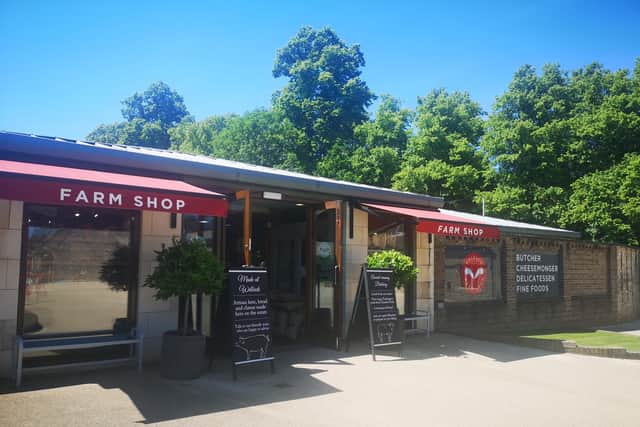 The Welbeck Farm Shop.