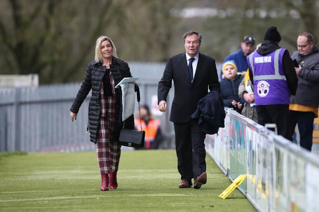 Prime Minister Boris Johnson has thanked Mansfield Town Chairman John Radford and Chief Executive Carolyn Radford 'for all they have done for the club' in light of the pandemic.